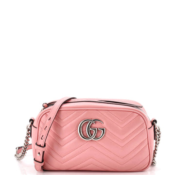 Gucci GG Marmont Shoulder Bag Matelasse Leather Small
