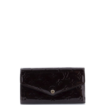 Louis Vuitton Sarah Wallet NM Monogram Vernis