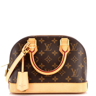 Louis Vuitton Alma Handbag Monogram Canvas BB