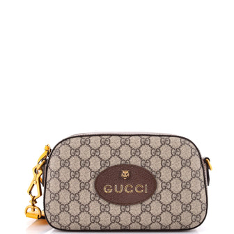 Gucci Neo Vintage Camera Messenger Bag GG Coated Canvas