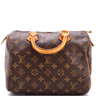 Louis Vuitton Speedy Handbag Monogram Canvas 25