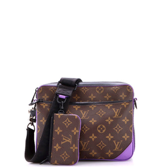 Louis Vuitton Trio Messenger Bag Macassar Monogram Canvas