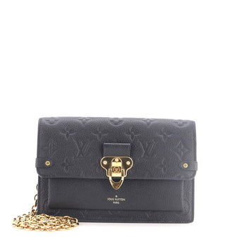 Louis Vuitton Vavin Chain Wallet NM Monogram Empreinte Leather