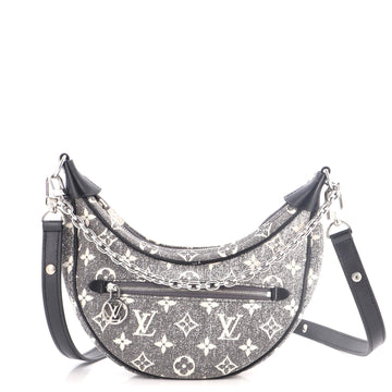 Louis Vuitton Loop Handbag Monogram Jacquard Denim