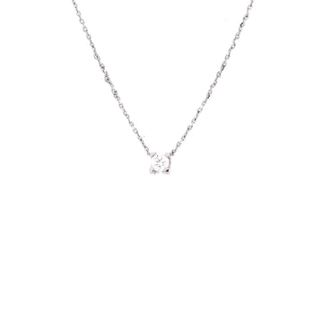 Cartier C de Cartier Necklace 18K White Gold and Diamond 0.20-0.29CT