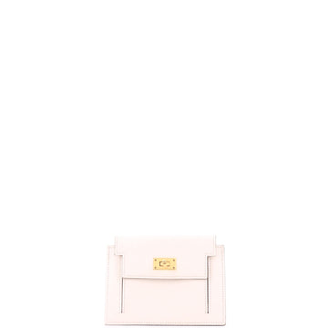 Hermes Kelly Pocket Compact Wallet Chevre Mysore