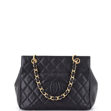Chanel Petite Timeless Tote Quilted Caviar