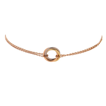 Cartier Trinity Chain Bracelet 18K Tricolor Gold
