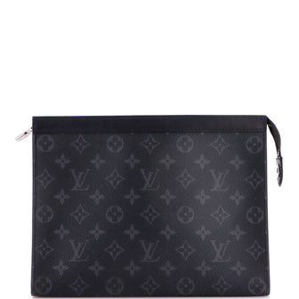 Louis Vuitton Pochette Voyage Monogram Eclipse Canvas MM