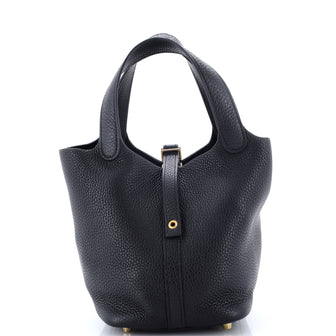 Hermes Picotin Lock Bag Clemence PM