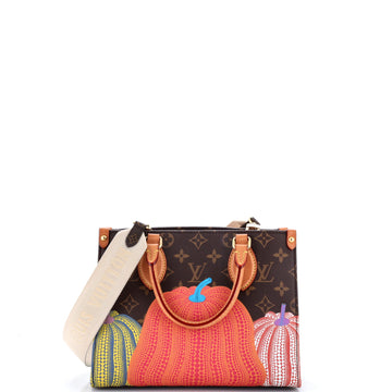 Louis Vuitton OnTheGo Tote Yayoi Kusama Pumpkins Monogram Canvas PM