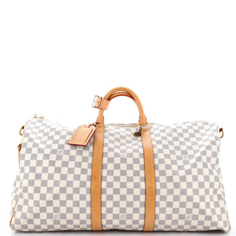 Louis Vuitton Keepall Bandouliere Bag Damier 55