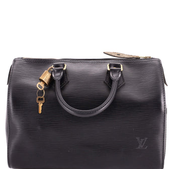 Louis Vuitton Speedy Handbag Epi Leather 25