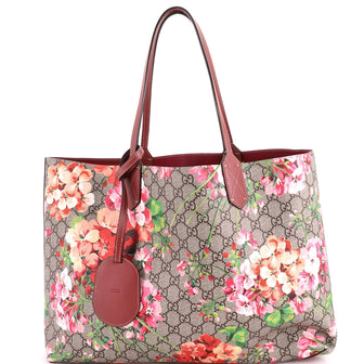 Gucci Reversible Tote Blooms GG Print Leather Medium