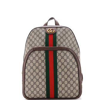 Gucci Ophidia Backpack GG Coated Canvas Medium