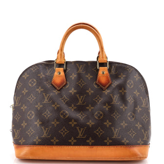 Louis Vuitton Vintage Alma Handbag Monogram Canvas PM