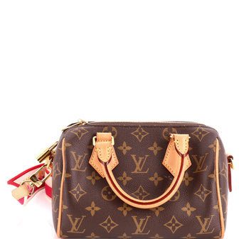 Louis Vuitton Speedy Bandouliere Bag Monogram Canvas 20
