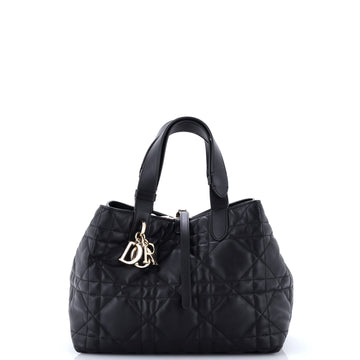 Christian Dior Toujours Tote Bag Macrocannage Quilt Calfskin Medium