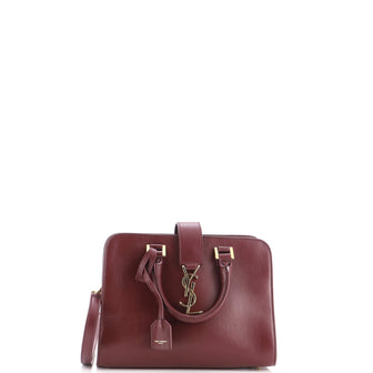 Saint Laurent Monogram Cabas Downtown Leather Baby