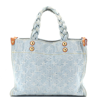 Louis Vuitton Let Go Tote Monogram Denim PM