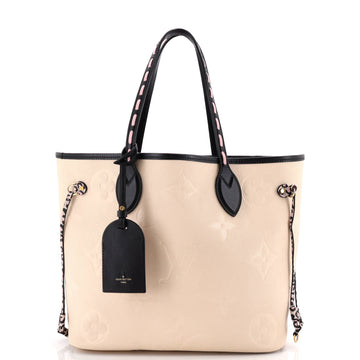 Louis Vuitton Neverfull NM Tote Wild at Heart Monogram Empreinte Giant MM