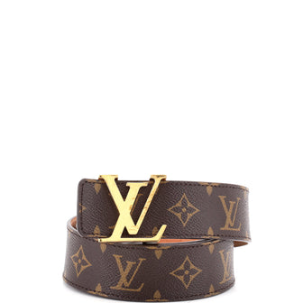 Louis Vuitton LV Initiales Belt Monogram Canvas Wide