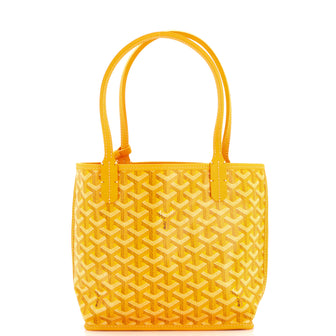 Goyard Anjou Reversible Tote Coated Canvas Mini