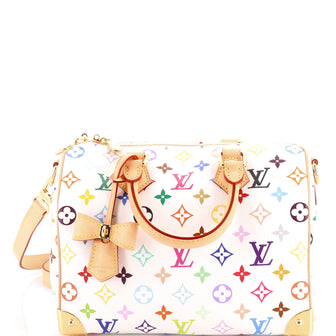 Louis Vuitton x Takashi Murakami Speedy Soft Bandouliere Bag Monogram Multicolor 25