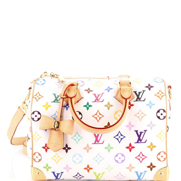 Louis Vuitton x Takashi Murakami Speedy Soft Bandouliere Bag Monogram Multicolor 25