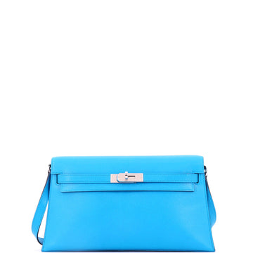 Hermes Kelly Elan Shoulder Bag Chevre Chamkila