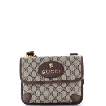 Gucci Neo Vintage Flap Messenger GG Coated Canvas Small
