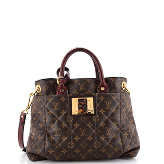 Louis Vuitton Exotique Handbag Monogram Etoile MM