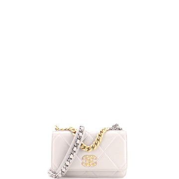 Chanel 19 Wallet on Chain Quilted Lambskin