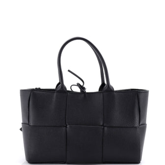 Bottega Veneta Arco Tote Maxi Intrecciato Leather Small
