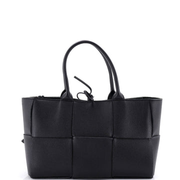 Bottega Veneta Arco Tote Maxi Intrecciato Leather Small