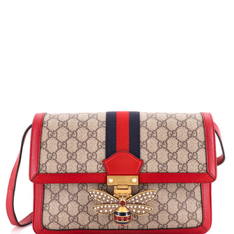 Gucci Queen Margaret Shoulder Bag GG Coated Canvas Medium