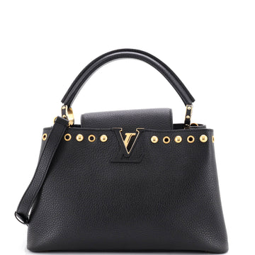 Louis Vuitton Capucines Bag Leather with Embellished Detail PM