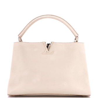 Louis Vuitton Capucines Bag Leather MM