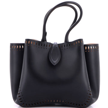 Alaia Angele Tote Laser Cut Leather 25