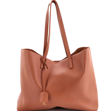 Saint Laurent Shopper Tote Leather Large