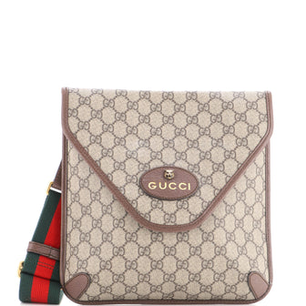 Gucci Neo Vintage Envelope Messenger GG Coated Canvas Medium