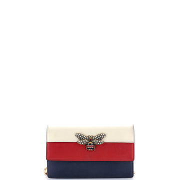 Gucci Queen Margaret Chain Wallet Leather Mini