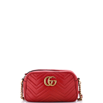 Gucci GG Marmont Shoulder Bag Matelasse Leather Small