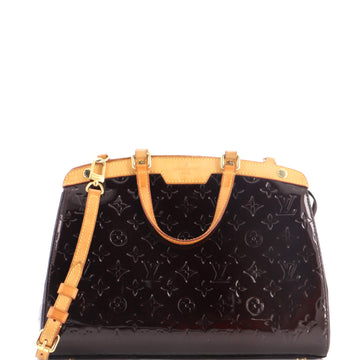 Louis Vuitton Brea Handbag Monogram Vernis MM
