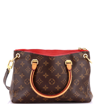 Louis Vuitton Pallas Tote Monogram Canvas with Leather BB