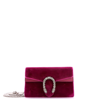 Gucci Dionysus Bag Velvet Super Mini