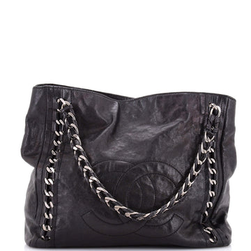 Chanel Modern Chain Tote Caviar North South