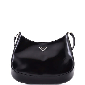 Prada Cleo Shoulder Bag Spazzolato Leather Medium
