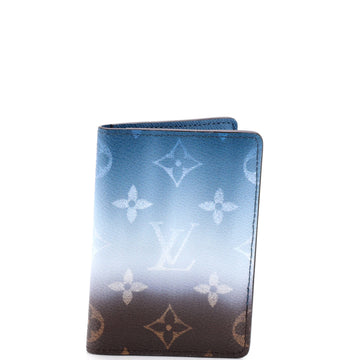 Louis Vuitton Pocket Organizer Pigment Monogram Canvas