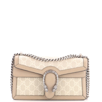 Gucci Dionysus Bag GG Coated Canvas with Leather Small
